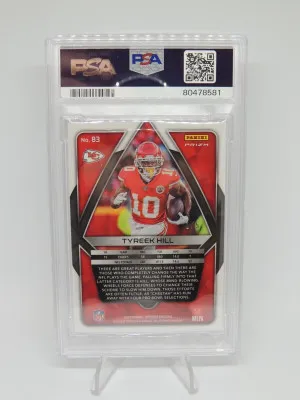 2020 Panini Spectra Tyreek Hill Psychedelic 1/5 back